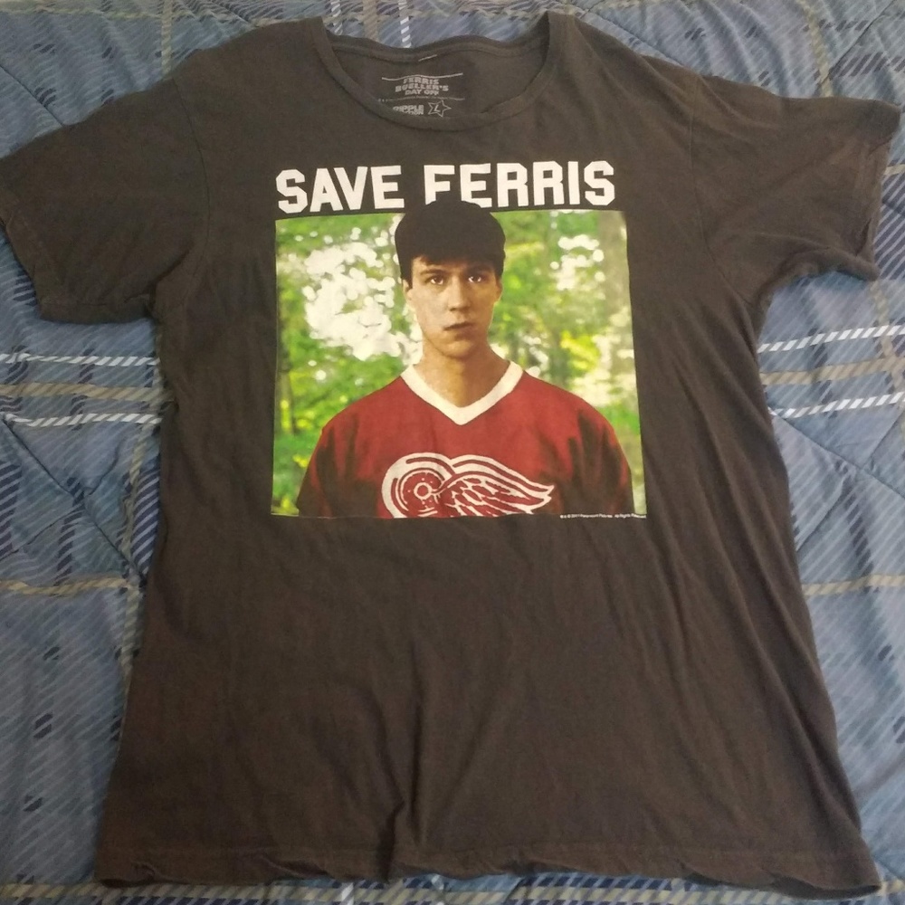 Ripple junction Save Ferris Grey graphic T-shirt